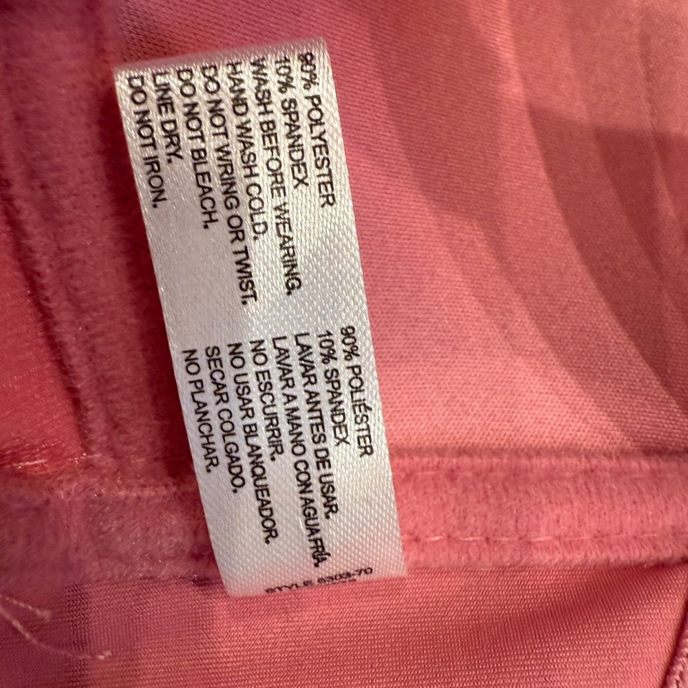 Juicy Couture NWT Girls 2Pk Pink & White Logo Scottie Print Padded Bras (I039) - Picture 6 of 6